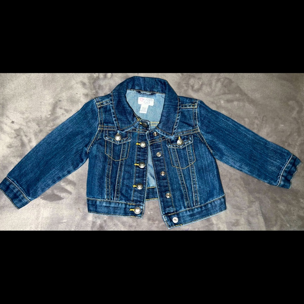 1989 Place Jean Jacket Toddler Size 18-24 Months